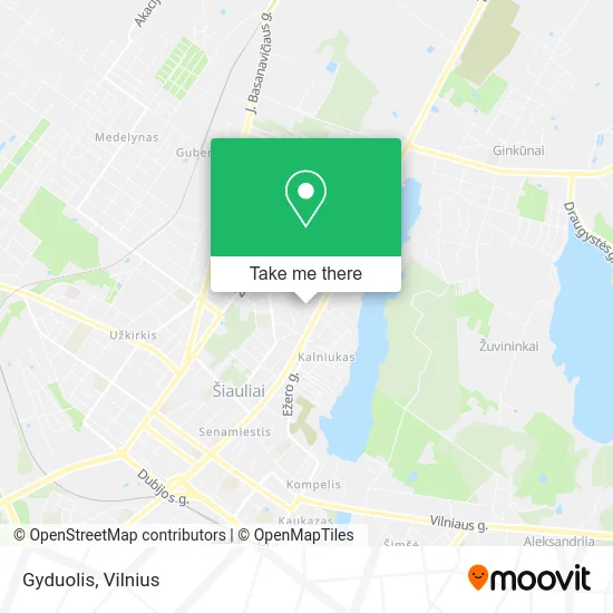 Карта Gyduolis
