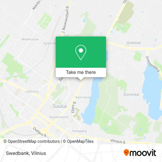 Карта Swedbank