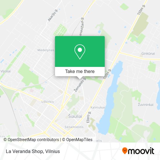 Карта La Veranda Shop
