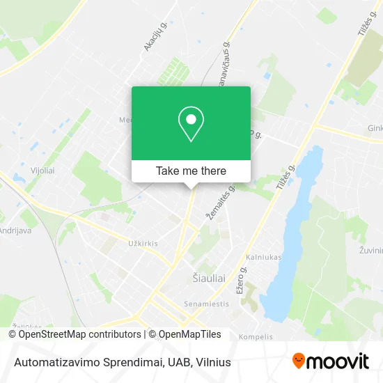 Карта Automatizavimo Sprendimai, UAB