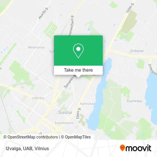 Карта Ižvalga, UAB