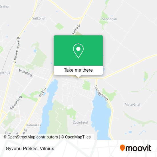 Карта Gyvunu Prekes