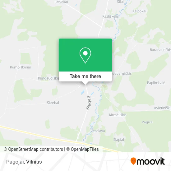 Карта Pagojai