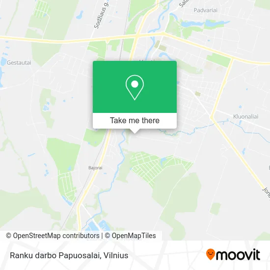 Карта Ranku darbo Papuosalai