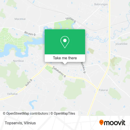 Карта Topservis
