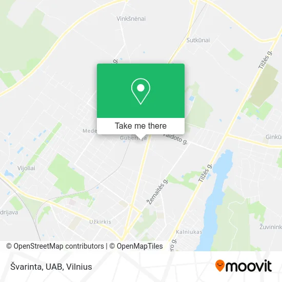 Карта Švarinta, UAB