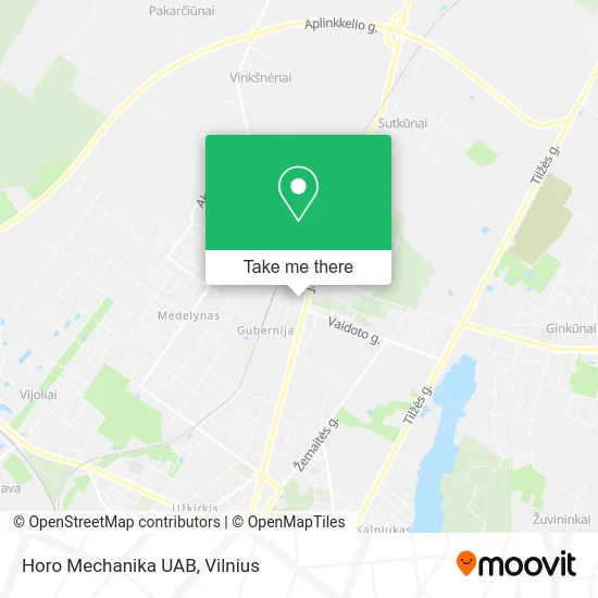 Карта Horo Mechanika UAB