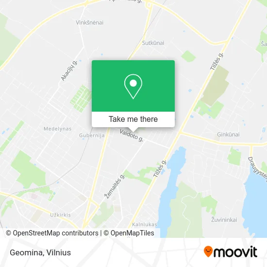 Карта Geomina