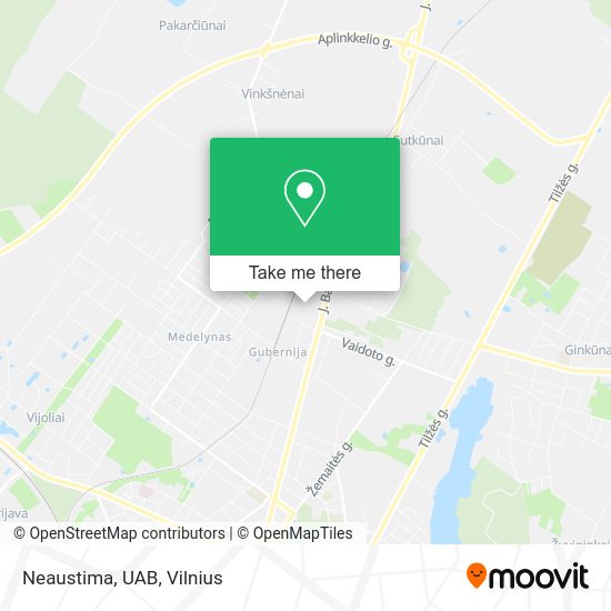 Карта Neaustima, UAB