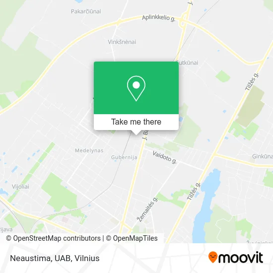 Neaustima, UAB map