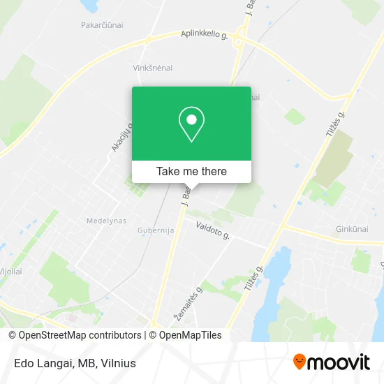 Карта Edo Langai, MB