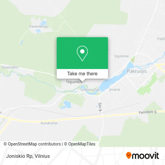 Карта Joniskio Rp