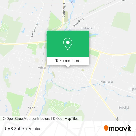 Карта UAB Zoteka