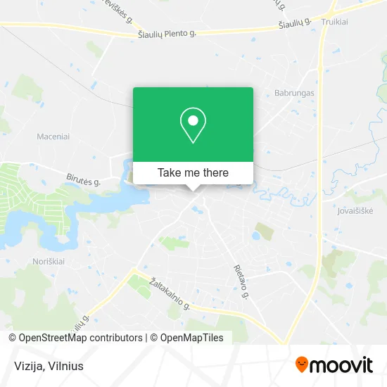 Карта Vizija