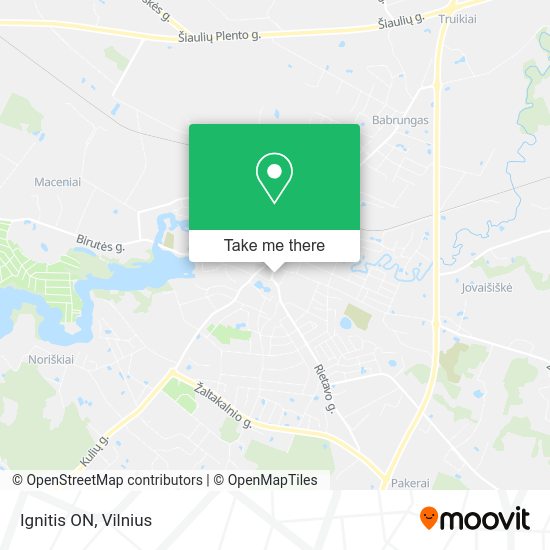 Карта Ignitis ON