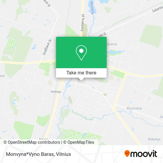 Карта Monvyna*Vyno Baras