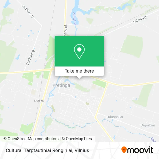 Cultural Tarptautiniai Renginiai map