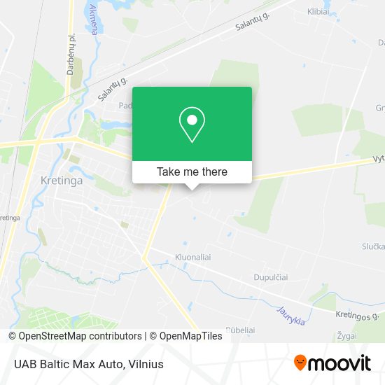 Карта UAB Baltic Max Auto