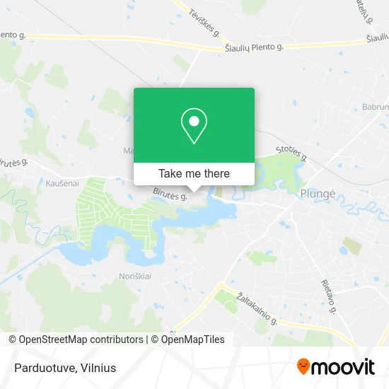 Карта Parduotuve