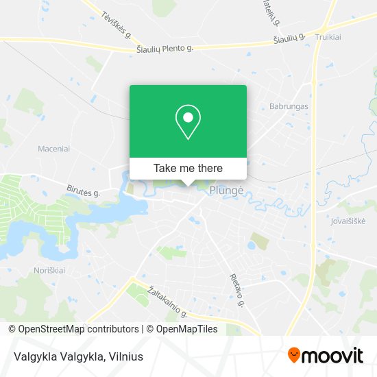 Карта Valgykla Valgykla