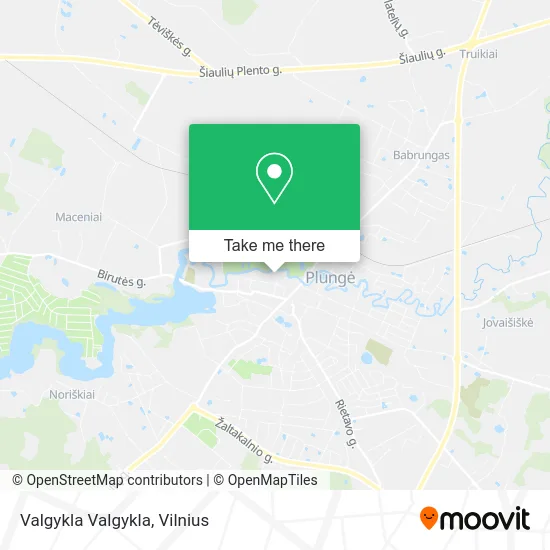 Карта Valgykla Valgykla