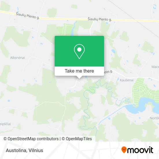 Карта Austolina