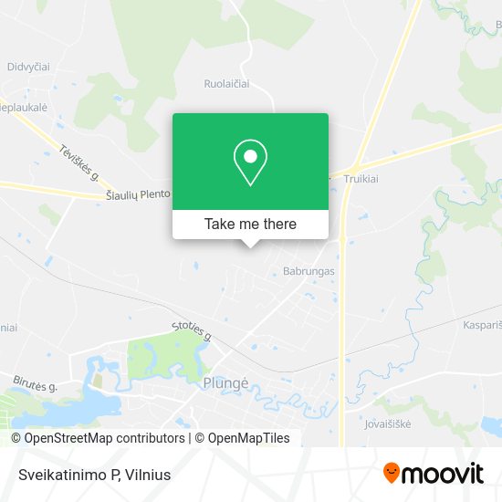 Карта Sveikatinimo P