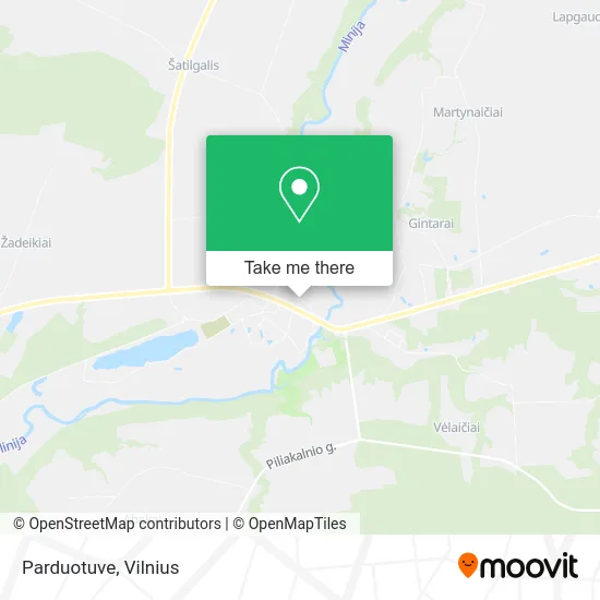 Карта Parduotuve