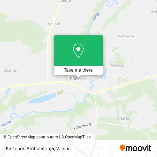 Карта Kartenos Ambulatorija