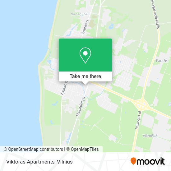 Карта Viktoras Apartments