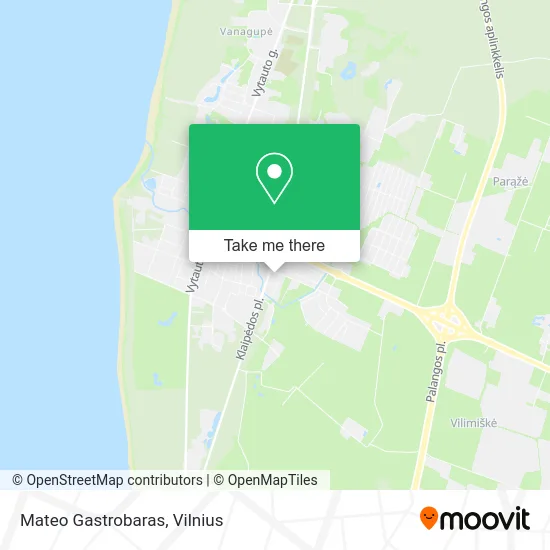 Mateo Gastrobaras map