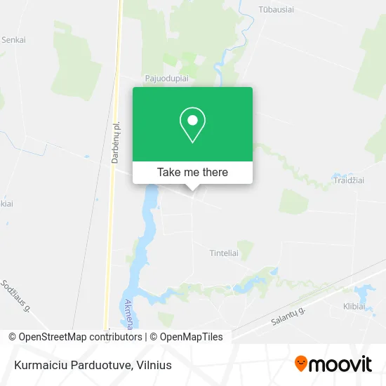 Карта Kurmaiciu Parduotuve