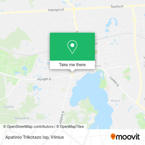Карта Apatinio Trikotazo Isp