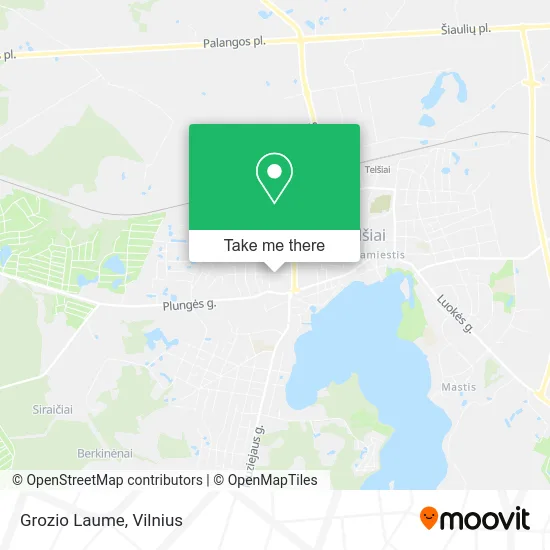 Карта Grozio Laume