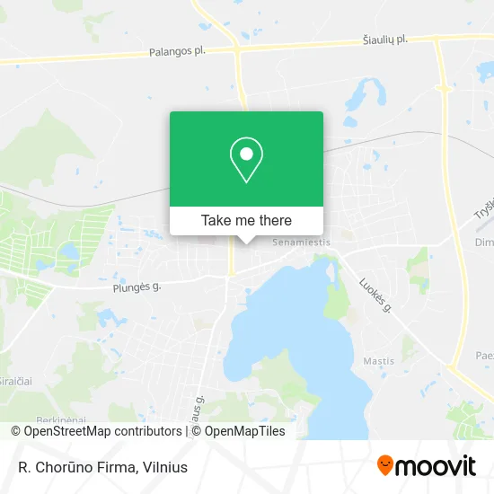 R. Chorūno Firma map