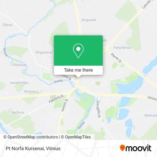 Карта Pt Norfa Kursenai
