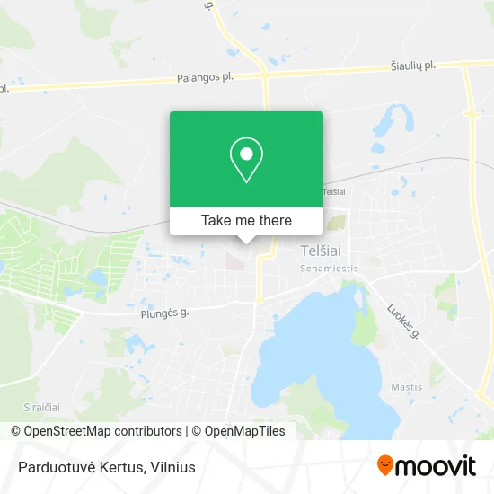 Карта Parduotuvė Kertus