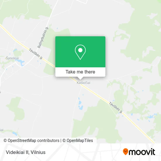 Карта Videikiai II