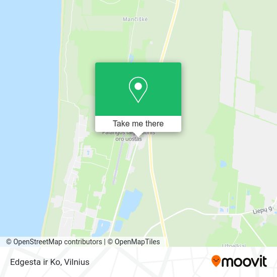 Карта Edgesta ir Ko