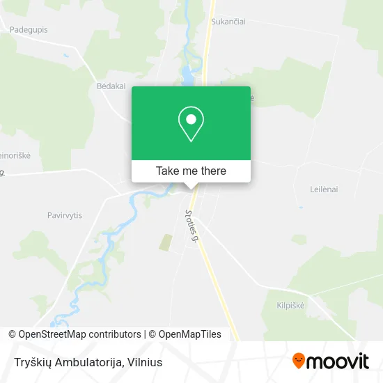 Карта Tryškių Ambulatorija