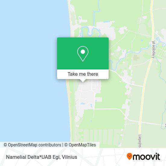 Карта Nameliai Delta*UAB Egi