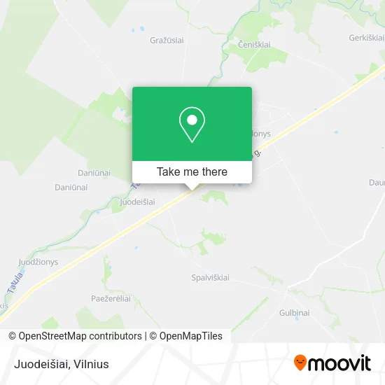 Карта Juodeišiai