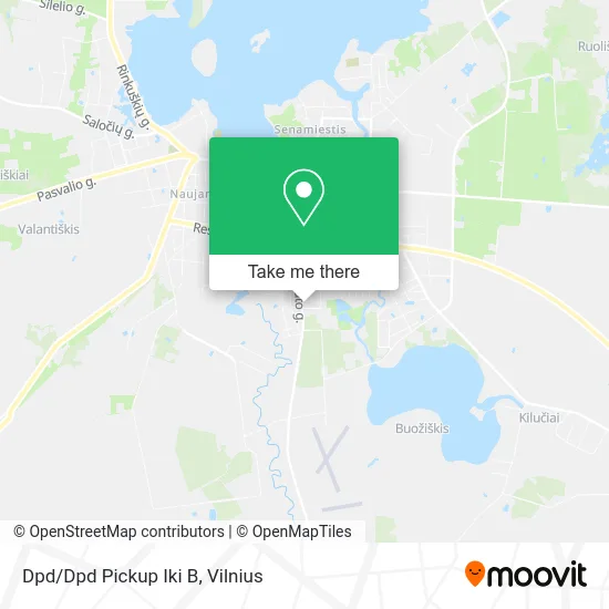 Карта Dpd/Dpd Pickup Iki B