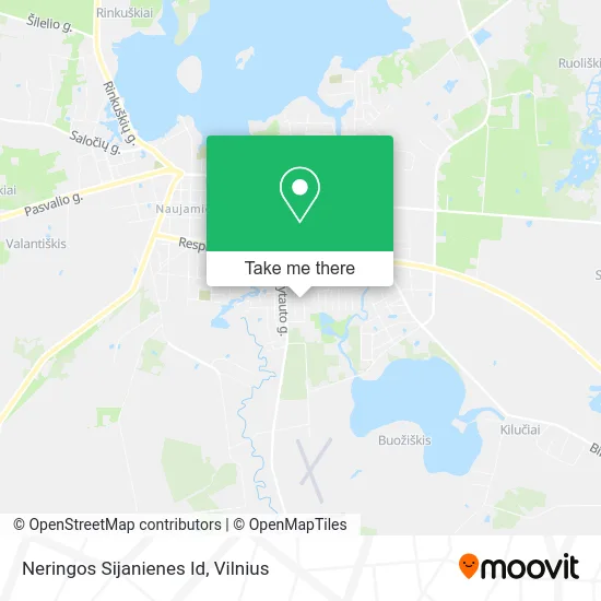 Карта Neringos Sijanienes Id