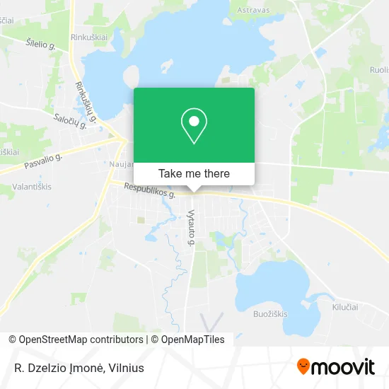 R. Dzelzio Įmonė map