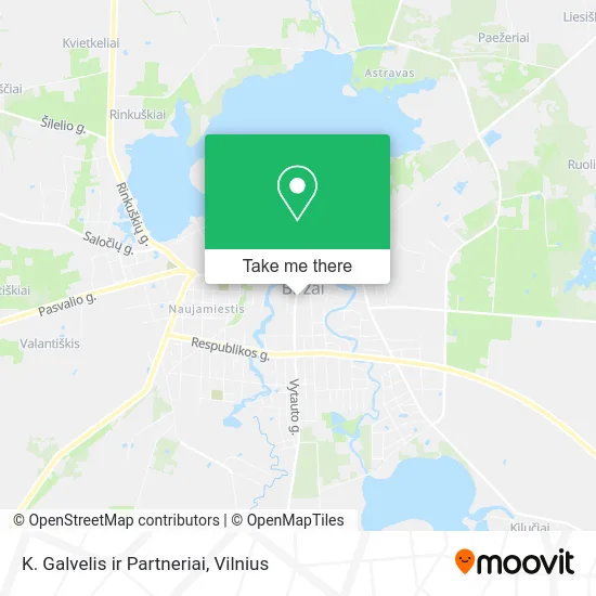 Карта K. Galvelis ir Partneriai