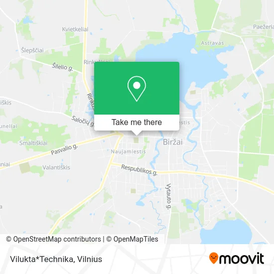 Карта Vilukta*Technika