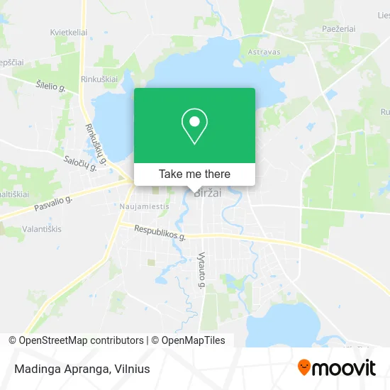 Карта Madinga Apranga