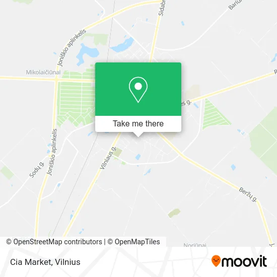 Карта Cia Market