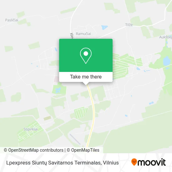 Карта Lpexpress Siuntų Savitarnos Terminalas